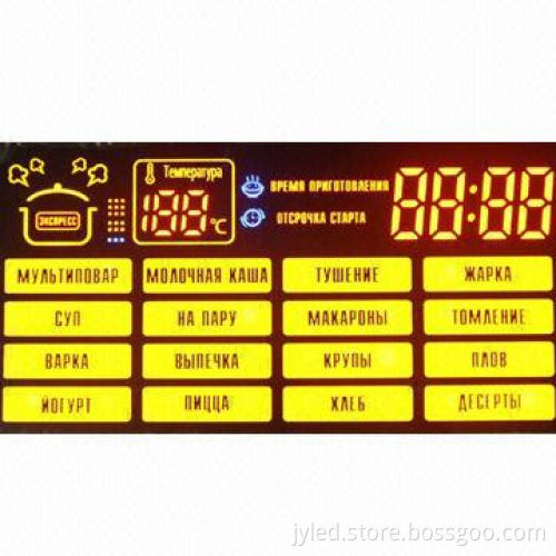 Microwave Oven LED Display Screen, 7 Segment LED Display Components for Oven, 45-85% RH Humidity